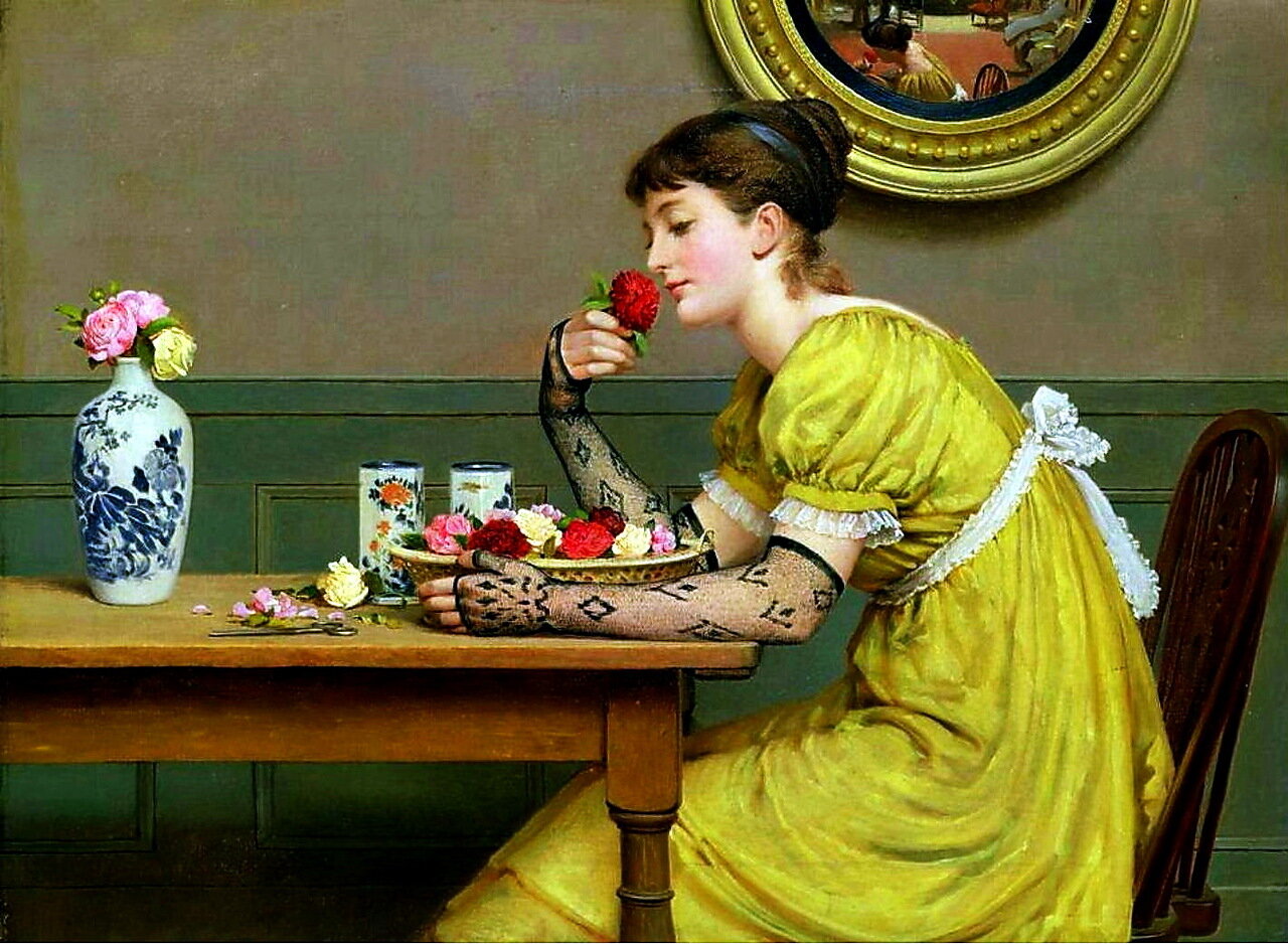 Художник по английски. Английский художник George Dunlop Leslie(1835-1921). Художник Джордж Данлоп Лесли. Английский художник Джордж Данлоп Лесли картины. Джордж Данлоп Лесли (George Dunlop Leslie), 1835-1921. Англия.